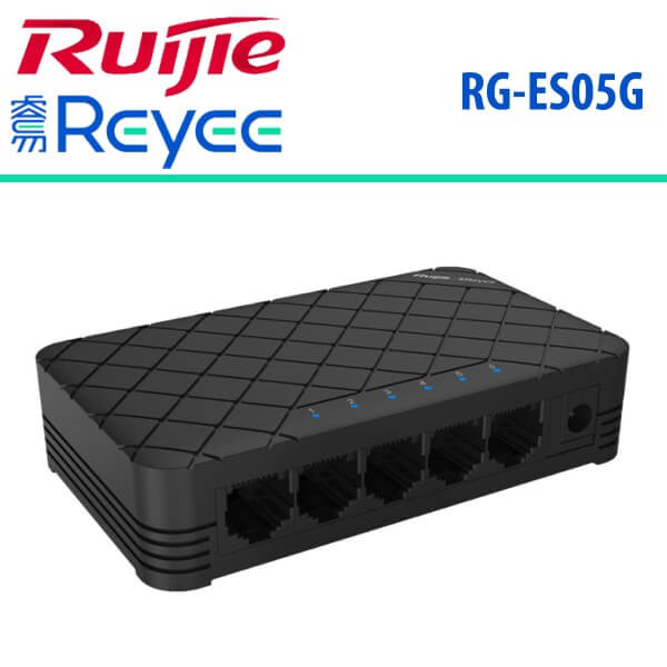 Ruijie RG-ES05G Network Switch – 5-Port Gigabit, Plug & Play | NeonetNG Nigeria